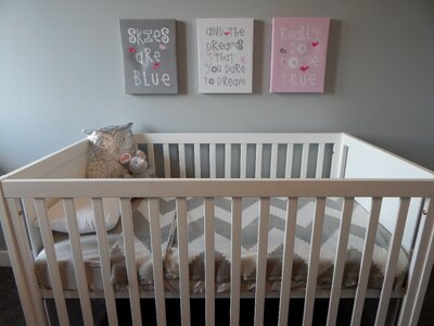 Bedroom childhood interior