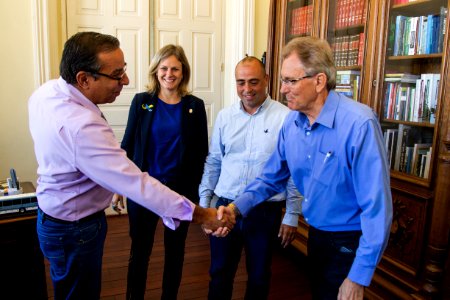 21.03.2019 - Prefeita Paula Mascarenhas apresenta novo secretário de Serviços Urbanos Antônio Ozório - Foto Gustavo Vara