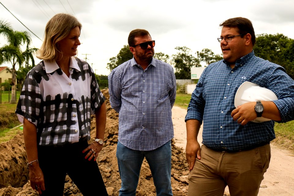 08.03.2019 - Prefeita Paula Mascarenhas visita as obras do Sanep - Foto Michel Corvello-57
