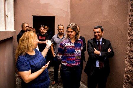 12.02.2019 - Prefeita Paula Mascarenhas recebe a visita  do superintendente da Susepe, Mario Santa Maria Junior, onde vistoriaram o Presídio Regional de Pelotas e a escola Franklin Olivé Leite - Foto: Gustavo Vara