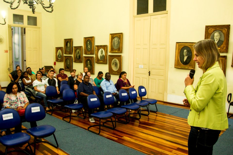 13.02.2019 - Prefeita Paula Mascarenhas realiza a entrega de contratos e carnês da Regularização Fundiária  do Navegantes - Foto: Gustavo Vara