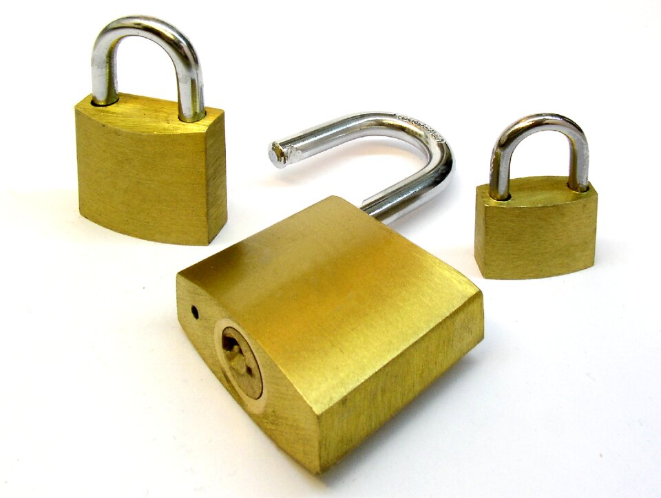 Padlock sure closed