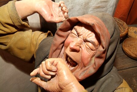People sculpture wax