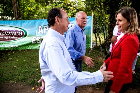 01.05.2019 - Prefeita Paula Mascarenhas realiza o percurso de ida feito com o transporte coletivo rural, saída do ponto da General Neto entre Santa Tecla e Deodoro, a caminho da FETOMATE no Grupelli - Foto: Gustavo Vara