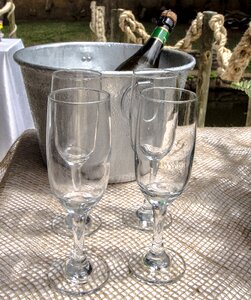 Champagne bowl marriage