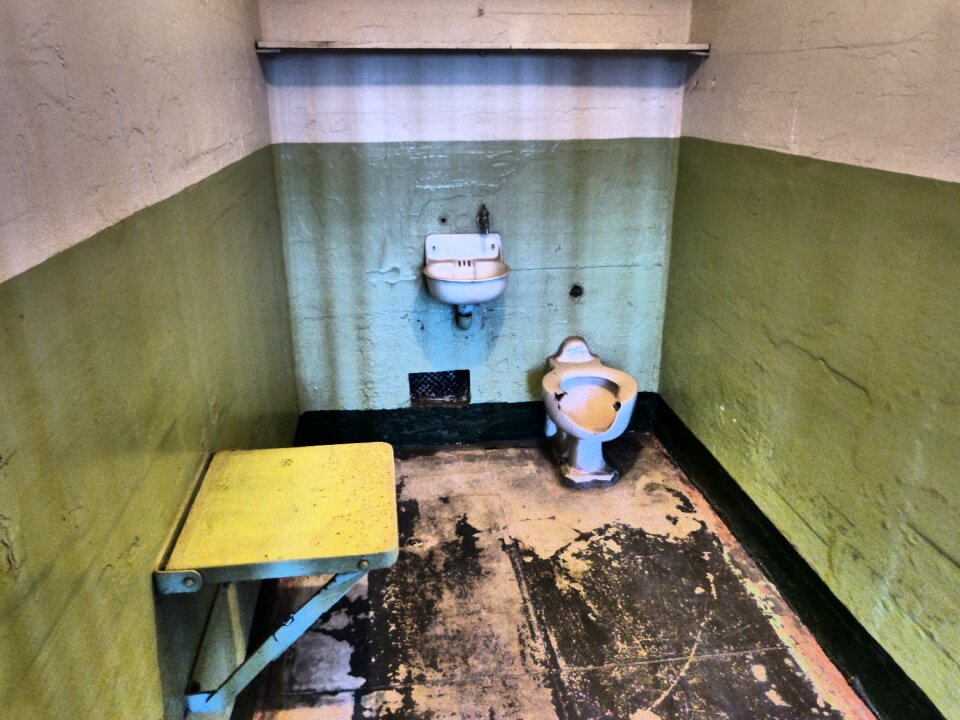 Jail cell prison cell incarceration