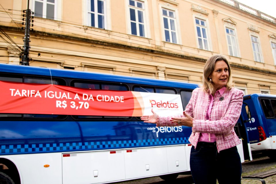30.04.2019 - Prefeita Paula Mascarenhas e o vice Idemar Barz realizam a apresentação do novo sistema de transporte rural - Foto: Gustavo Vara