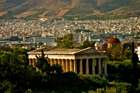 Temple of Hephaestus ........ ATHENS photo