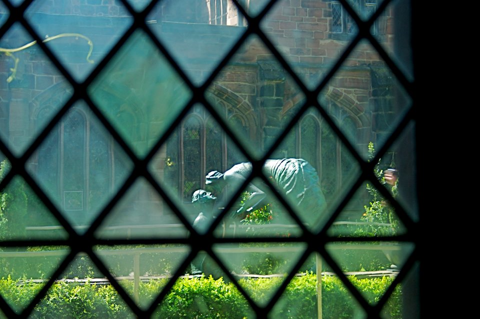 THROUGH THE WINDOW  Chester Cathedral