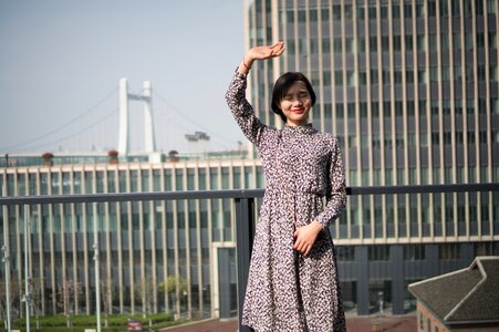 Floral skirt dress asia