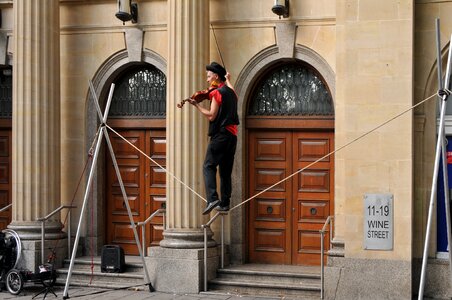 Clown equilibrist street