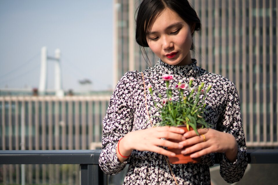 Floral skirt dress asia
