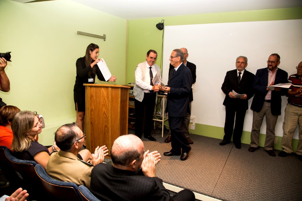 01.04.2019 - Prefeita Paula Mascarenhas prestigia a posse do novo provedor da Santa Casa de Misericórdia de Pelotas, Dr. João Francisco Neves da Silva - Foto: Gustavo Vara