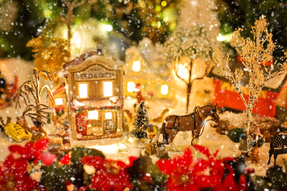 Snow winter holiday