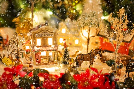 Snow winter holiday