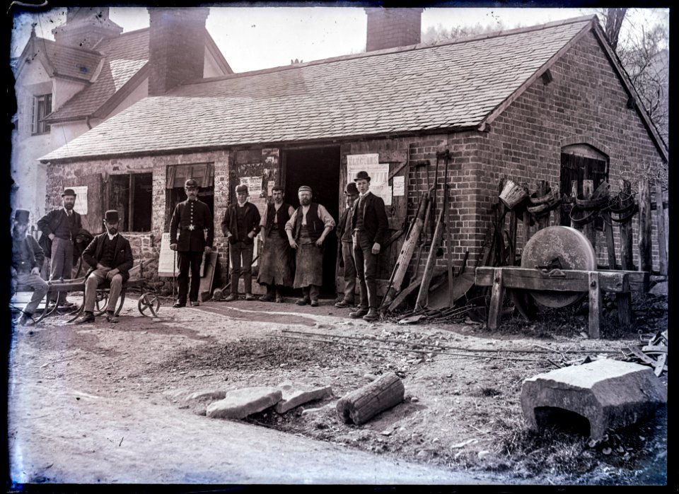 The Smithy, Manafon, Wales. Montgomeryshire by-election, 1894