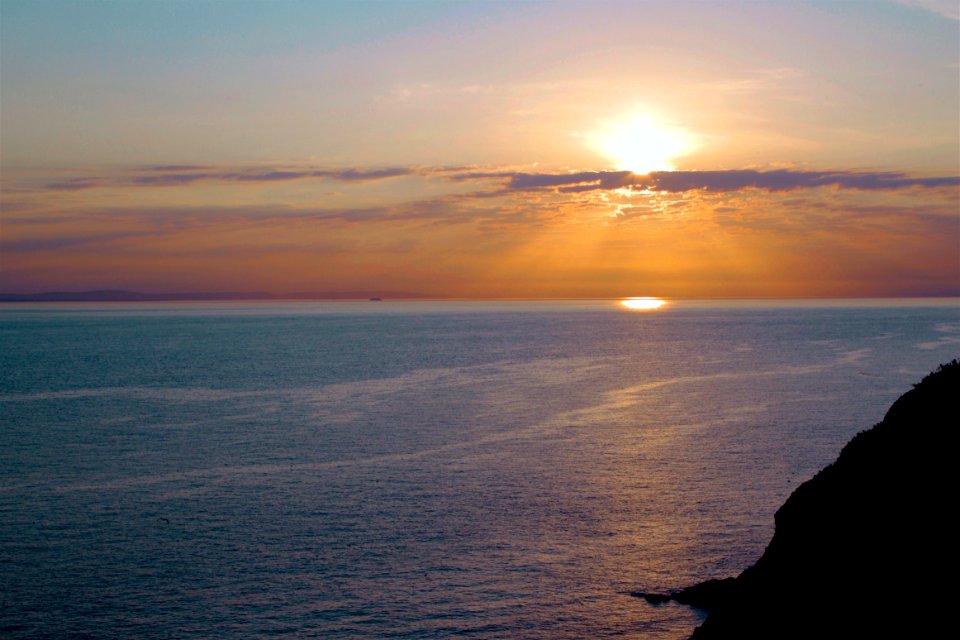 Sunset on the Rhins of Galloway