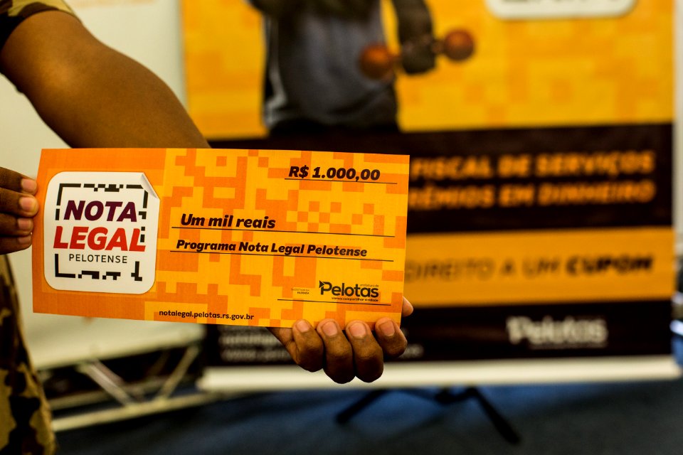 03.04.2019 - Prefeita Paula Mascarenhas realiza a entrega simbólica do prêmio do Nota Legal - Foto: Gustavo Vara