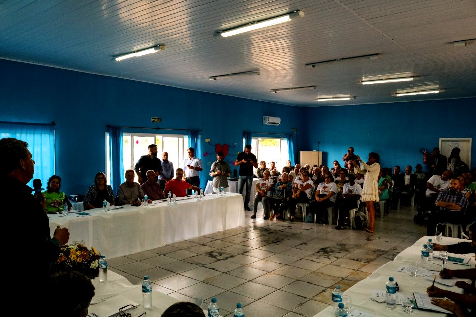 22.03.2019 - Vice-prefeito Idemar Barz representa prefeita em reunião da Azonasul em Arroio Grande - Foto Michel Corvello
