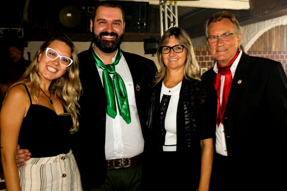 16.03.2019 - Vice-prefeito Idemar Barz no jantar e baile de posse da nova patronagem da União Gaúcha - Foto Michel Corvello