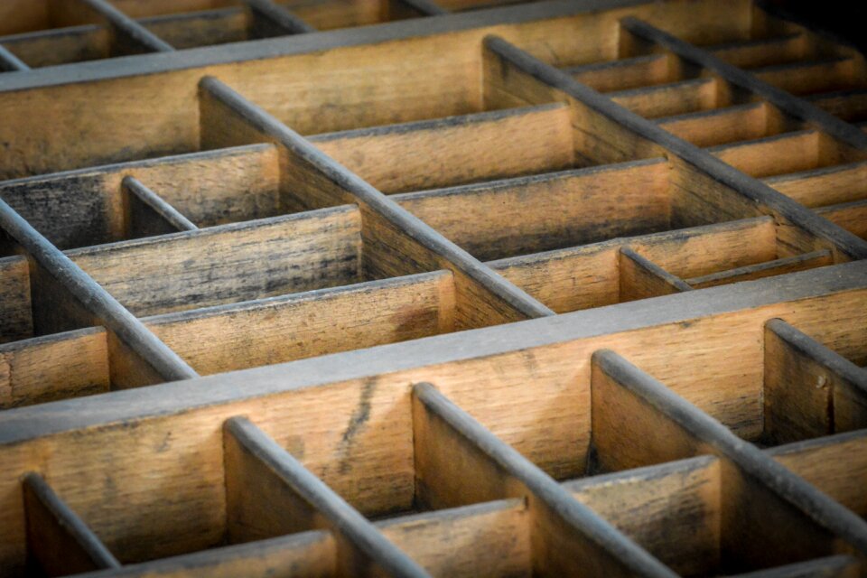Printing wooden box drawer