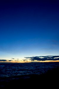 Mikawa Bay at sunset