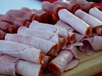 Wurstplatte cold cuts food photo