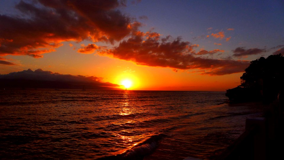 Sunset, Lahaina photo