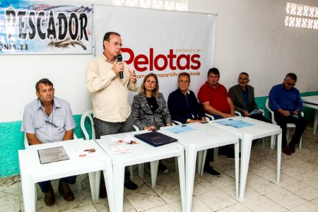 12.04.2019 - Prefeita Paula Mascarenhas e o vice Idemar Barz participam da lançamento da Festa do Peixe - Foto: Gustavo Vara