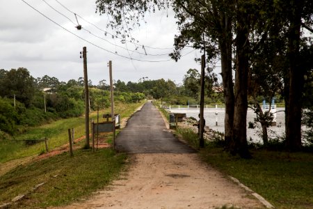 05.04.2019 - Prefeita Paula Mascarenhas e o vice Idemar Barz, acompanhados do secretário estadual de Meio Ambiente e Infraestrutura, Artur Lemos Junior, realizam visita a Barragem Santa Bárbara - Foto: Gustavo Vara