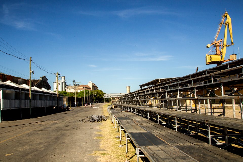 01.03.2019 - Prefeita Paula Mascarenhas realiza vistoria da montagem da estrutura do Carnaval 2019 - Foto: Gustavo Vara
