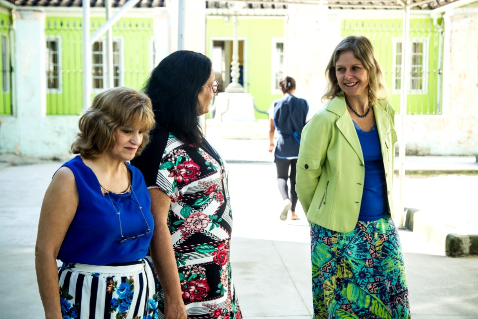 02.04.2019 - Prefeita Paula Mascarenhas realiza entrega da doação do Nota Legal Pelotense na Casa da Criança São Francisco de Paula - Foto: Gustavo Vara