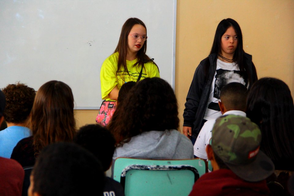 25.03.2019 - SMED  - Síndrome de Down; Orientação e Conscientização na EMEF Cecília Meireles - Foto Marcel Avila