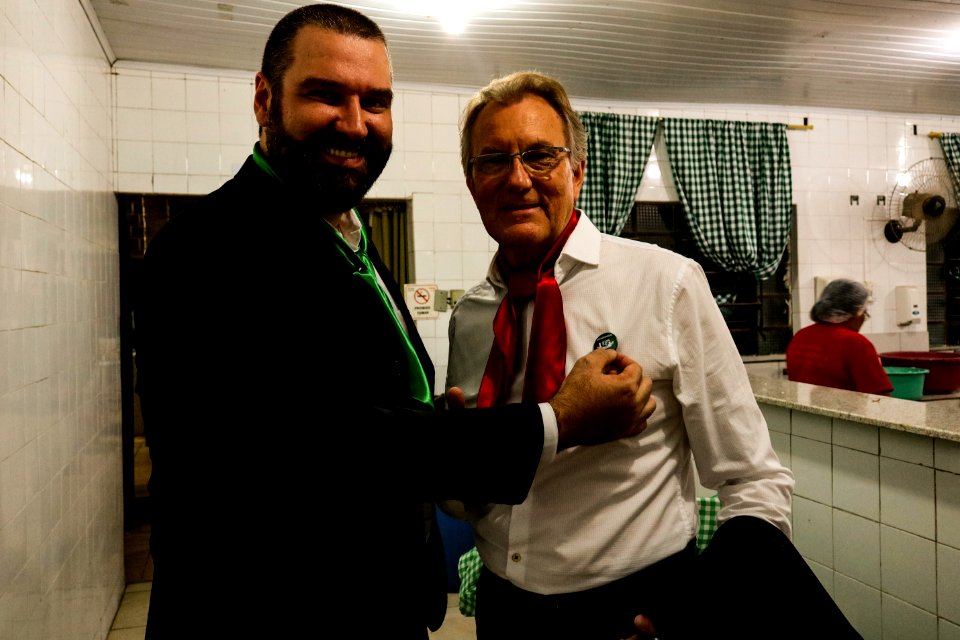 16.03.2019 - Vice-prefeito Idemar Barz no jantar e baile de posse da nova patronagem da União Gaúcha - Foto Michel Corvello