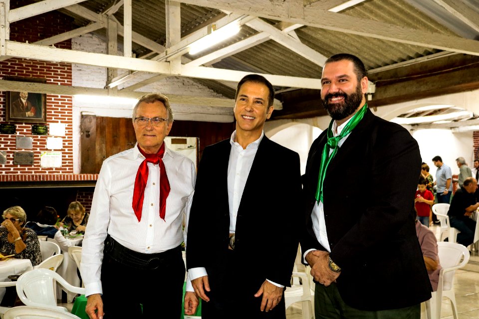 16.03.2019 - Vice-prefeito Idemar Barz no jantar e baile de posse da nova patronagem da União Gaúcha - Foto Michel Corvello