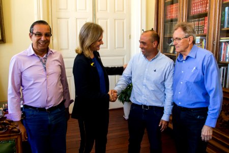 21.03.2019 - Prefeita Paula Mascarenhas apresenta novo secretário de Serviços Urbanos Antônio Ozório - Foto Gustavo Vara