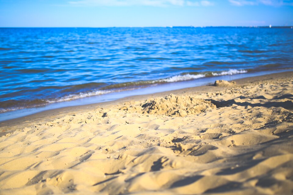 Beach chillout landscape