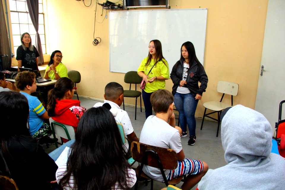 25.03.2019 - SMED  - Síndrome de Down; Orientação e Conscientização na EMEF Cecília Meireles - Foto Marcel Avila