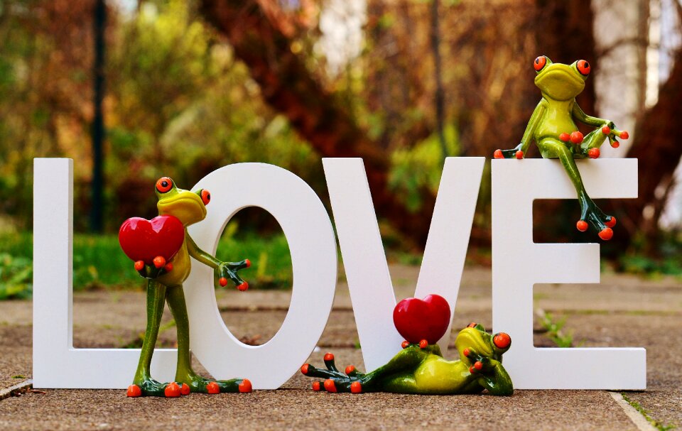 Valentine's day pose heart