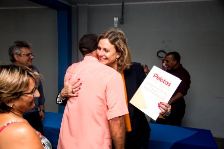 28.11.2018 - Prefeita Paula Mascarenhas realiza entrega da regularização fundiária do Loteamento Verona - Foto: Gustavo Vara