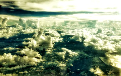 Flying Over The Cloud photo