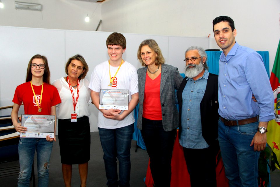 30.11.2018 - Gab Prefeita - Premiação da Olimpíada Brasileira de Astronomia e Astronáutica - Foto Marcel Avila