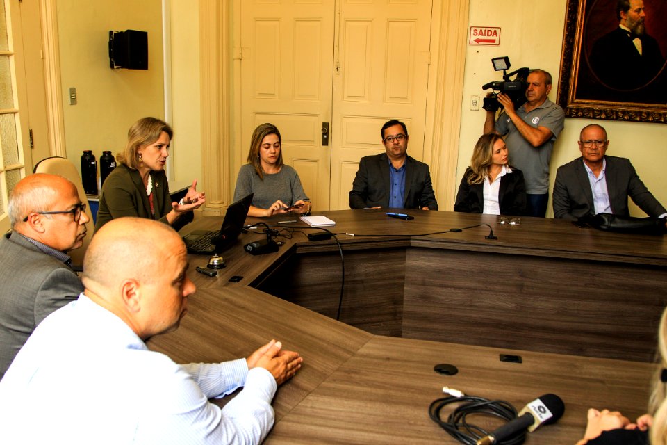04.12.2018 - Coletiva de imprensa para apresentação da Cosip - Foto: Gustavo Vara