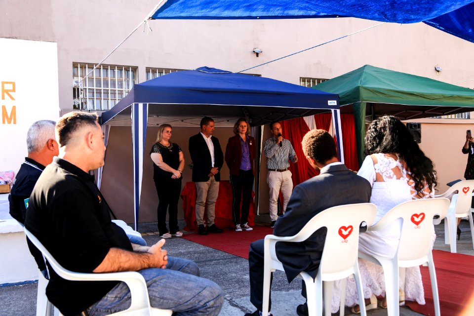 03.12.2018 - Casamento coletivo no Presídio Regional de Pelotas - Foto: Gustavo Vara