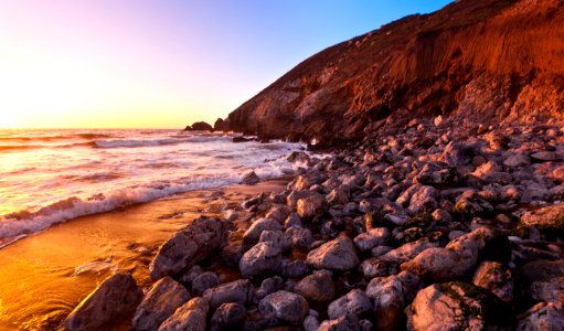 Rockaway Beach Sunset photo