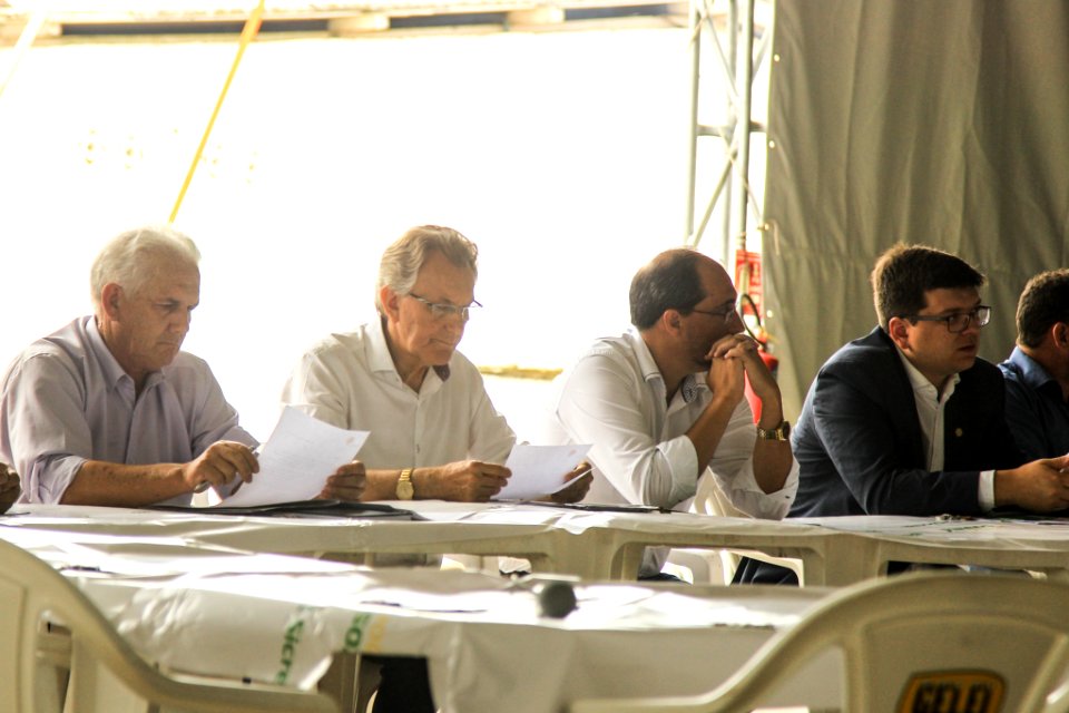 17.01.2019 - Prefeito em exercício Idemar Barz participa da reunião da Azonasul em Herval/RS - Foto: Gustavo Vara