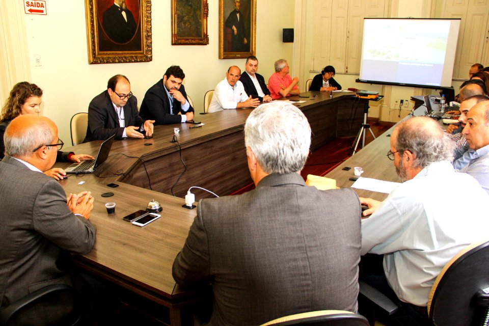 07.11.2018 - Reunião com departamento da Secretaria Nacional de Portos - Foto Marcel Ávila