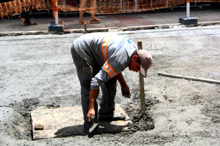 06.02.2019 - SEPLAG - Obras de Requalificação do Calçadão - Foto Marcel Avila