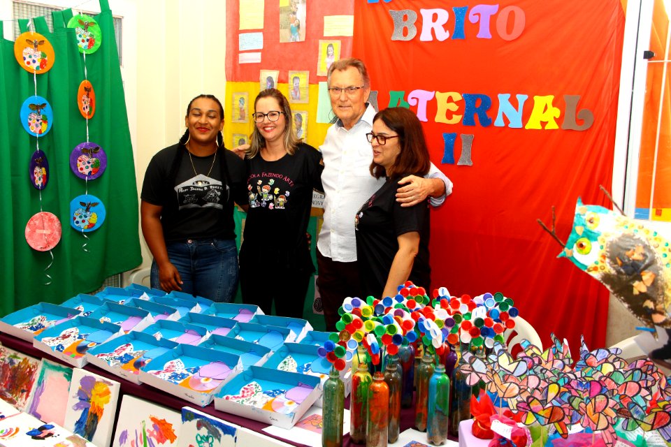 24.11.2018 - Gab Vice Prefeito - 4º Mostra de Artes EMEI Prof Jacema Prestes - Foto Marcel Avila