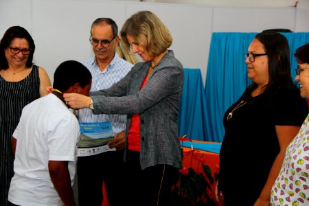 30.11.2018 - Gab Prefeita - Premiação da Olimpíada Brasileira de Astronomia e Astronáutica - Foto Marcel Avila